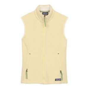 Patagonia Light Yellow Fleece Vest